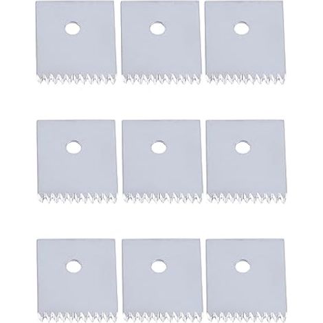 Pokinge Lot de 9 lames de rechange pour machine à attacher les branches, les tiges de ruban adhésif et les branches, outil de réparation (1/5)