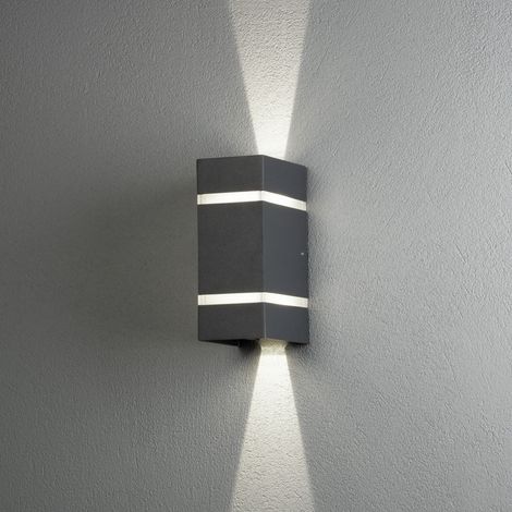 Konstsmide Cremona 7998-370 Aplique de Pared Antracita (1/2)