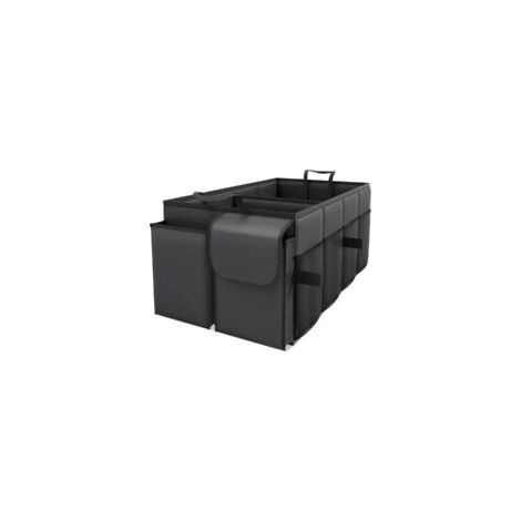 Le tronc de l'organisateur-Compact et spacieux - accessoires de voiture-siège auto boîte de rangement - Avant à l'Arrière du Siège-Noir - (1/5)