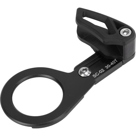 Protecteur de chaîne VTT, stabilisateur pour vélo tout terrain, déflecteur noir pour cadre de vélo de montagne (1/5)