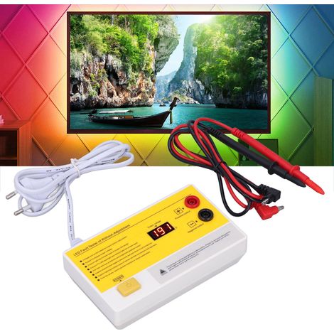 Testeur de puces LED 220 V conforme aux normes européennes, testeur de rétroéclairage TV, outil de test de puces LED multifonctionnel, instrument de mesure de bandes LED (1/5)