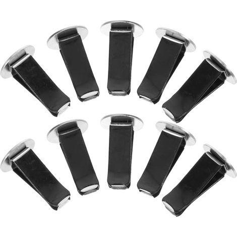 Sollbry Lot de 20 clips d'aération pour voiture - Clips de ventilation pour climatisation de voiture - En métal (1/5)