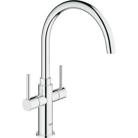 Grohe Ambi Cosmopolitan - Mitigeur d’évier à levier, chrome 30190000 (1/5)