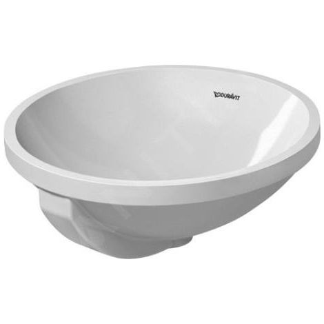 Duravit Architec - Vasque, diamètre 400 mm, sans trou pour robinet, blanc alpin 0468400000
