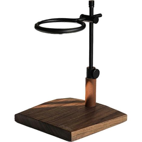 Vintage Tropfstation mit Holzsockel