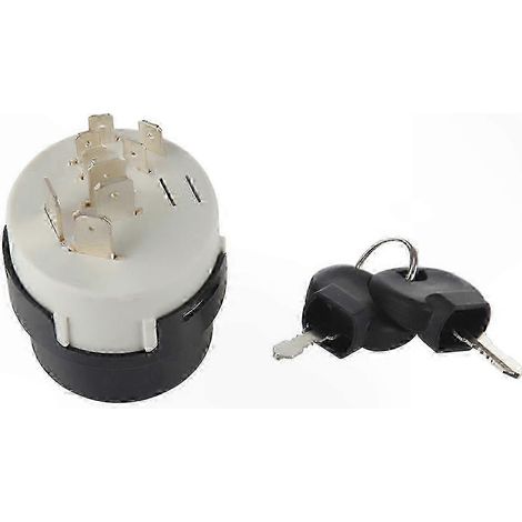 Démarreur à contacteur d'allumage à 9 broches compatible avec les chargeuses-pelleteuses 3CX, 4CX et 701/80184 (1/5)