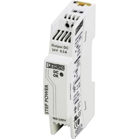 Phoenix Contact 2868596 Alimentatore per guida DIN 24 V/DC 0.55 A 18 W Num. uscite:1 x Contenuto 1 pz. (1/2)