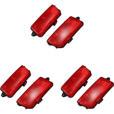 Kit da sei pezzi per Grand Cherokee 2005-2009: fanali posteriori, paraurti, fendinebbia e luci diurne. (55156102AA, 55156103AA) (1/4)