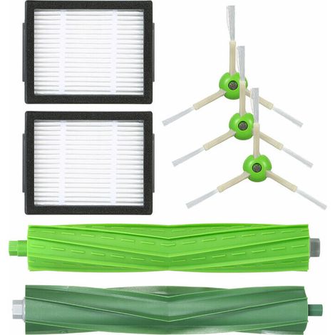 VURAHOME - Brosse principale 1, filtre 2, brosse latérale accessoires de balayeuse de la série 3i7 (1/5)