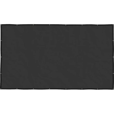 vidaXL Red para remolque HDPE negro 2x3,5 m (1/2)