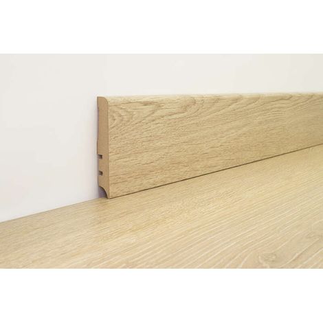 Plinthe Alsafloor 907 Chêne Tunis 80x15x2200mm - Alsafloor
