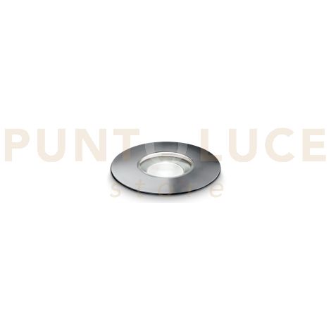 Ideal Lux Faretto Ad Incasso Rocket 1 Luce LED Integrato IP67 Acciaio Alluminio