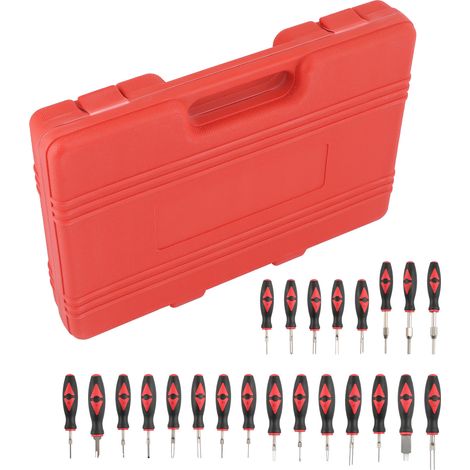 Entriegelungswerkzeug Stecker Auspinwerkzeug Set ISO Pin Lösewerkzeug KFZ 23tlg.Entriegelungswerkzeug Stecker Auspinwerkzeug Set ISO Pin Lsewerkzeug KFZ 23tlg. (1/5)