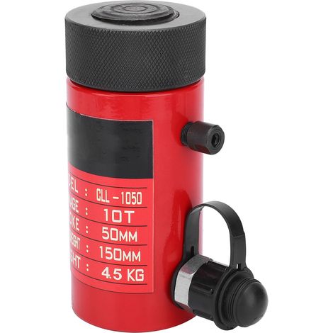 Vérin hydraulique séparé rouge ultra-mince CLL-1050, accessoire industriel, 10 tonnes, course 50 mm (1/5)