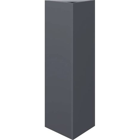Maison Exclusive - Pflanzkübel Anthrazit Dreieckig 30x26x75 cm St (1/5)