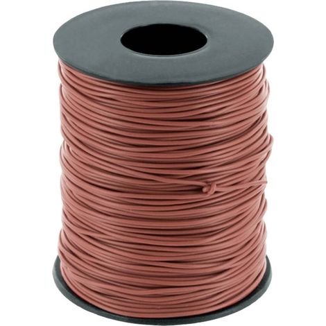 econ connect KL014BR100 Fil de câblage 1 x 0.14 mm² marron 100 m C892302