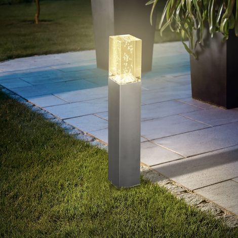 esotec Solar Standleuchte Bubble Tower 50 cm aus Edelstahl wetterfest 102555 (1/5)