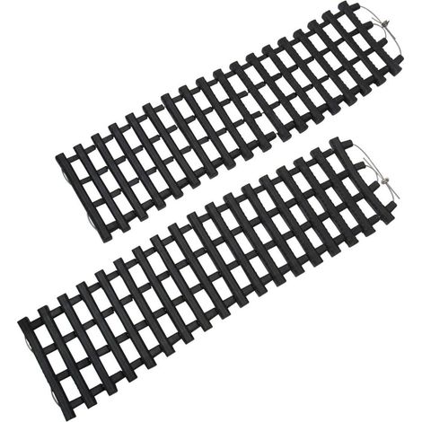 x2 Rubber Recovery Tracks - Tyre Grip  Sand Snow Mud Off Road 4x4 Folding (1/5)