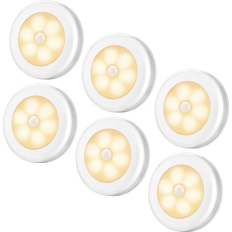 Detecteur De Mouvement - Lumiere Led Pour Placard Escalier Couloir - 8.02 X 8.02 X 2.03 Cm - Pc - 1 Piece (1/5)