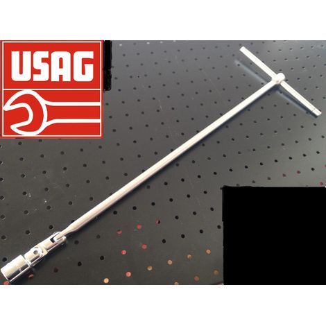 CHIAVE A T SNODATE A SNODO SEMPLICE CON BOCCA ESAGONALE ESAGONO USAG 276 PROFESS - 9