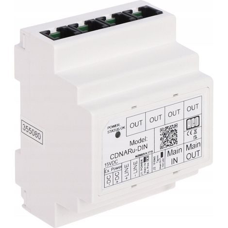 Aco CDNAR U DIN repartidor de audio compacto para portero automático