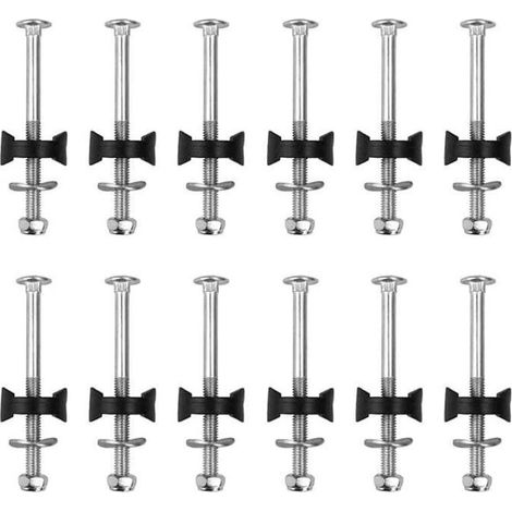 12 Pack Trampoline Screws Garden Trampoline Fixing Galvanized Steel for Large Trampoline Small Trampoline MUMU (1/4)