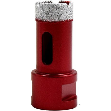 SABIR Foret diamanté avec filetage M14, foret à trous creux brasé haute performance pour carrelage/granit/marbre/porcelaine/verre/céramique (22 mm) (1/5)