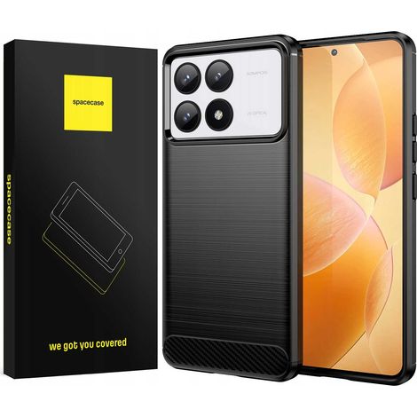 Funda Spacecase Carbon para Poco F6 Pro 5G negra (1/5)
