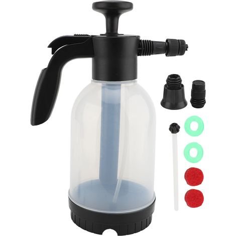 2-Liter-Schaumsprühgerät mit einstellbarem Druck, Handpumpe, zum Waschen von Autos, Gartenmöbeln, Fenstern, Einfahrten und Terrassen. (1/5)