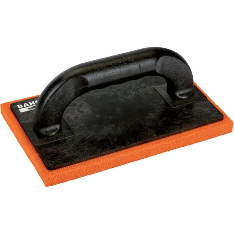 Attrezzo per muratore Bahco plastering trowel base in gomma manico polistirene