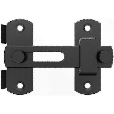Quincaillerie pour loquet de porte en acier inoxydable, support de verrou de sécurité, verrou à cage, quincaillerie pour portail basculant (1/3)