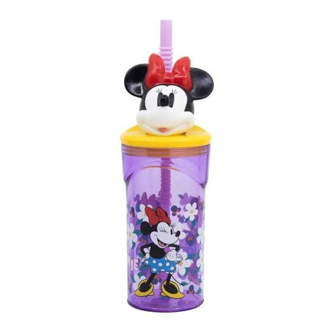 Vaso con Pajita Minnie Mouse Sunshine 360 ml