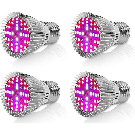 Pflanzenleuchte, LED-Scheinwerfer, 4 Stück, für Sukkulenten, Sonnenblumen und andere Pflanzen (1/5)
