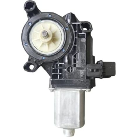 Beyamis Moteur de lève-vitre avant gauche de remplacement pour Volkswagen Polo 2011–2018 (6R0959801), noir (1/5)