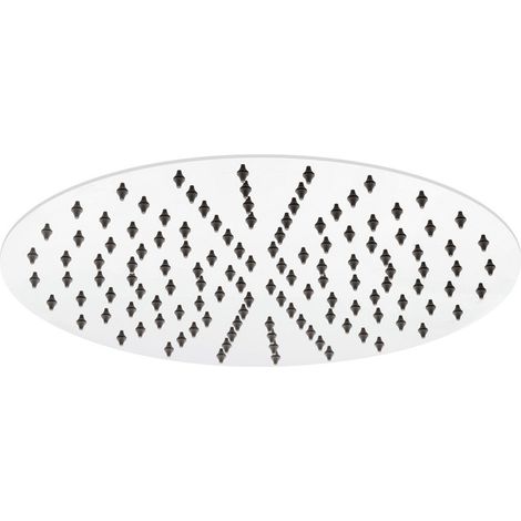 Regendusche Brause Chrom rund Kopfbrause Rainshower Spiegeleffekt Ø30cm Aloni Regendusche Brause rund Ø30 cm chrom (1/2)