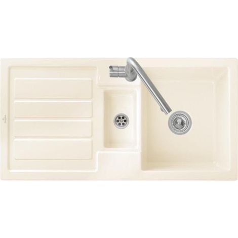 Lavabo réversible en céramique VB EB-SP Flavia 60 1010x510mm Fossil cplus