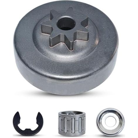 Kit de clips de rondelle de roulement de pignon de tambour d'embrayage de 3/8 po Pour STIHL MS311 MS391 Tronçonneuse Remplacer 11296402000 (1/5)