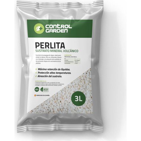 CONTROL GARDEN Perlita Sustrato Mineral Volcánico 3L (1/5)