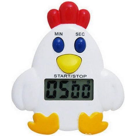 Minuteur de cuisine magnétique électronique en forme de poussin (1/5)