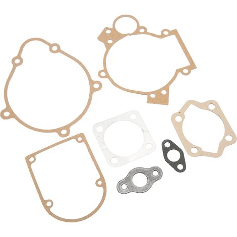Kit de 7 joints de moteur pour moteur de vélo motorisé 80 cm3, assurant une étanchéité parfaite et bloquant les substances nocives. (1/5)