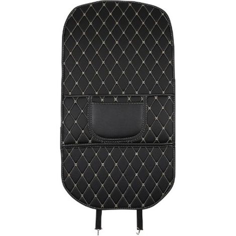 Tapis de Protection avec Organisateur de Protection Arrière de Siège de Voiture pour Enfants en Cuir PU Protection de Siège Arrière Housse de Protection contre les Coups de Pied (Plus gros) (1/5)