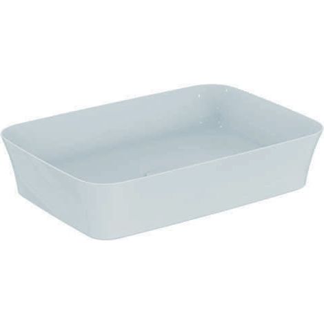 Ideal Standard Ipalyss - Lavabo sobre encimera, 55x38 cm, sin rebosadero, blanco E207601 (1/5)