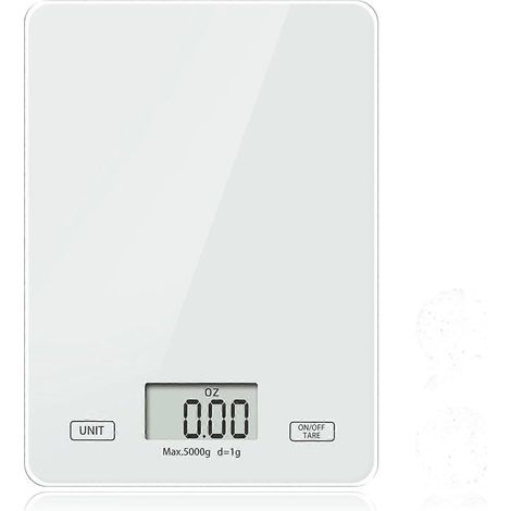 Balance de cuisine numérique, balance électronique avec verre-AquaForge (1/5)