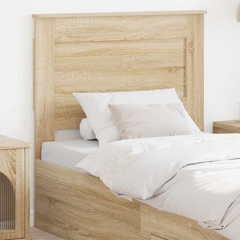 Kopfteil mit Kopfteil Sonoma-Eiche 75 cm Holzwerkstoff (1/5)
