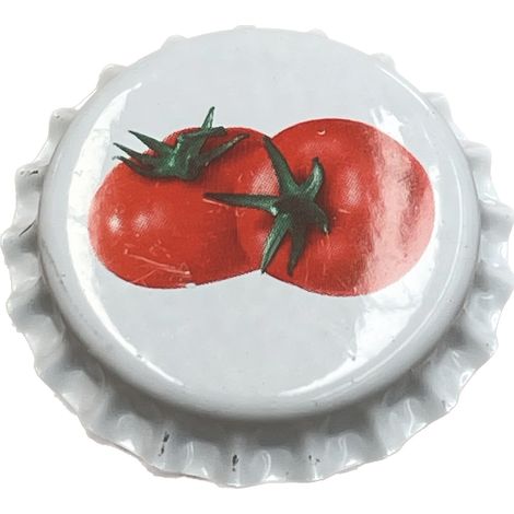 TAPPO A CORONA CON MASTICE POMODORO Ø mm. 26 PZ.100