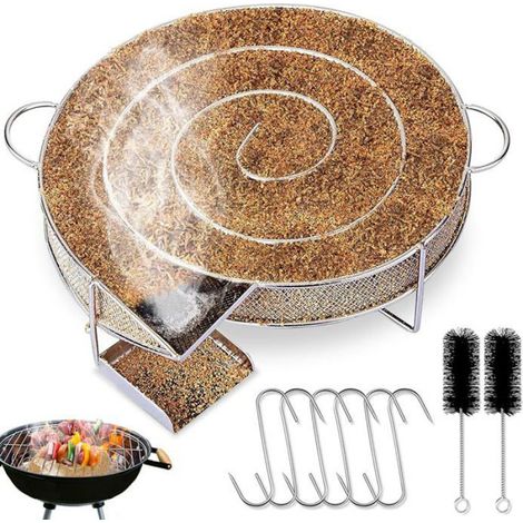 Générateur de fumée froide acier inoxydable réutilisable pour BBQ et fumage (1/5)