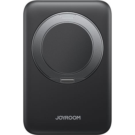Powerbank da 10000 mAh 22,5 W Qi2 JR-PBM12 MagSafe con supporto - nero (1/5)