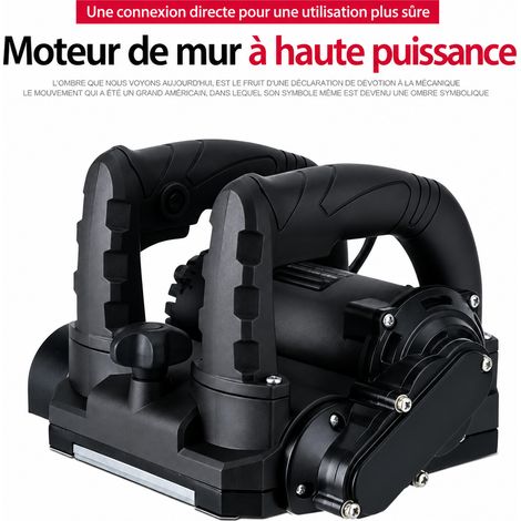 Raboteuse murale électrique pour chaux et plâtre 21 lames sans couteau d'angle mort 21 pièces réf 9243 35,5 × 20 × 33,5 cm 4 g – Livraison gratuite