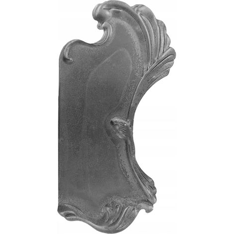 Plaque droite SANS trous, éléments forgés 63.152 H330XL175 2MM