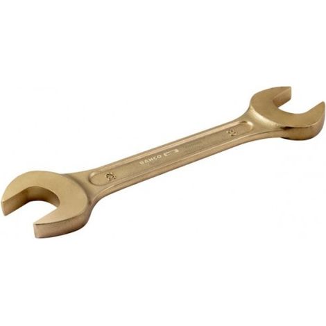 BAHCO - Clés à fourche double antidéflagrante métrique, en aluminium bronze